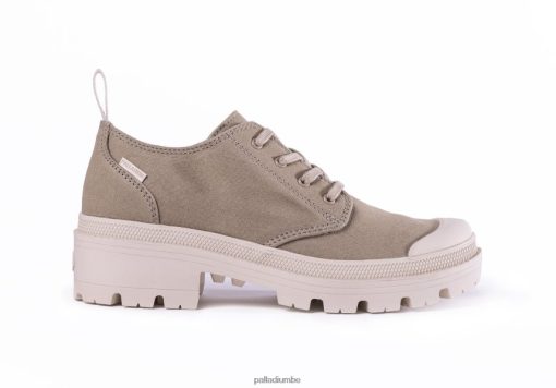Palladium BE | Palladium sergé pallabase lo gris clair femmes chaussures 8R08HN276