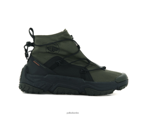 Palladium Belgique | Palladium hors réseau hi zip imperméable plus nuit des olives unisexe chaussures 8R08HN179