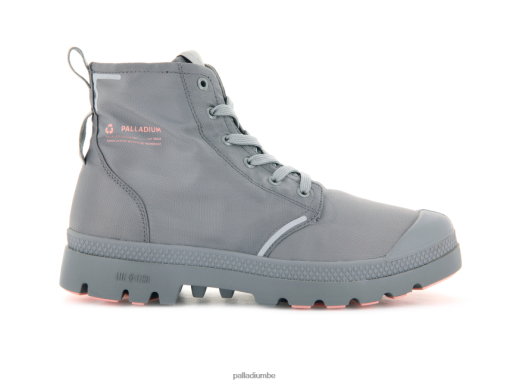 Palladium Belgique | Palladium pampa liteplus recycler wpplus flanelle grise unisexe bottes 8R08HN123