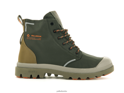 Palladium Belgique | Palladium pampa liteplus recycler wpplus nuit olive/noix musquée unisexe bottes 8R08HN43