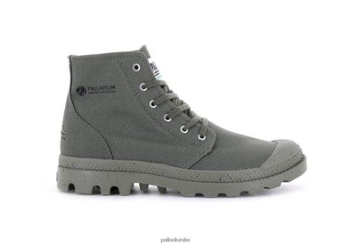 Palladium Belgique | Palladium pampa salut biologique ii vert poussiéreux unisexe bottes 8R08HN89