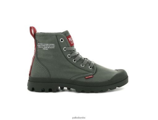 Palladium Belgique | Palladium pampa salut ose nuit des olives unisexe bottes 8R08HN105