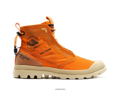 Palladium Belgique | Palladium pampa voyage léger orange unisexe bottes 8R08HN1
