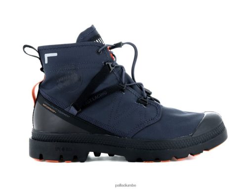 Palladium Belgique | Palladium pampa voyage liteplus imperméable humeur indigo unisexe bottes 8R08HN39