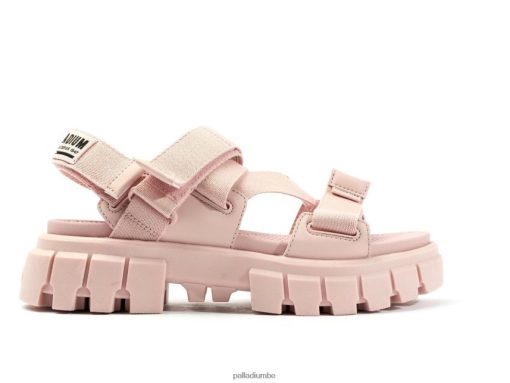 Palladium Belgique | Palladium sandale révolte mono fumée de rose femmes sandales 8R08HN305