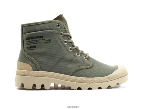 Palladium Belgique | Palladium vêtements de travail pallabrousse vétiver unisexe bottes 8R08HN11
